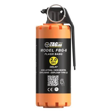 FBG SOUND HAND GRENADE - SET/6 - TWO MODELS AVAILABLE : FBG-6 / FBG-4