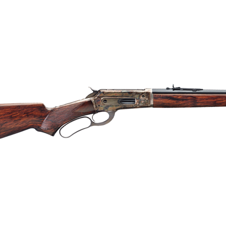 UBERTI 1886 HUNTER, CAL. 45/70, CANON DE 22'' - CROSSE EN NOYER A, FINITION TREMPEE/BLEUIE - FABRIQUÉ EN ITALIE