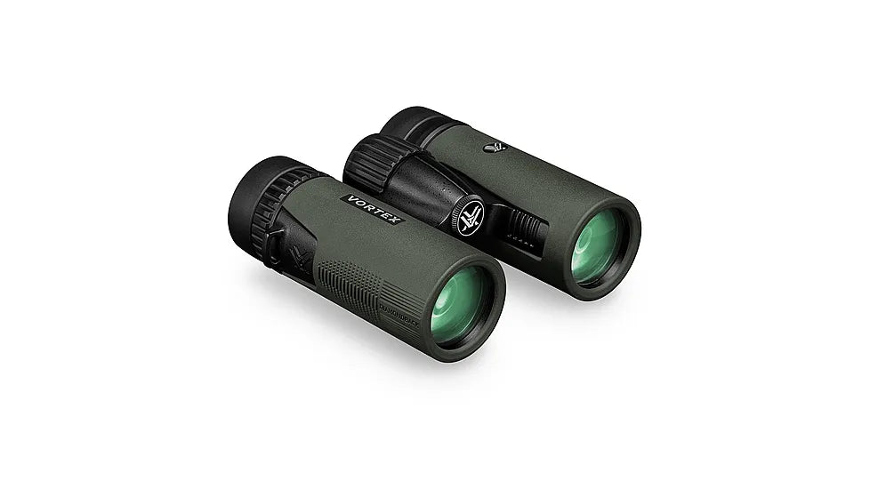 JUMELLES VORTEX DIAMONDBACK HD 10X32 AVEC ÉTUI DE LUXE ET LANIÈRE DE COU CONFORTABLE, CACHES D’OBJECTIF ATTACHÉS, COUVERCLE D’OCULAIRE RAINGUARD