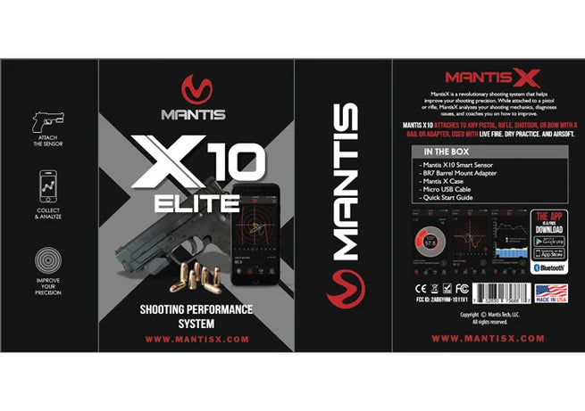 MANTIS X10 ELITE - SHOOTING PERFORMANCE SYSTEM