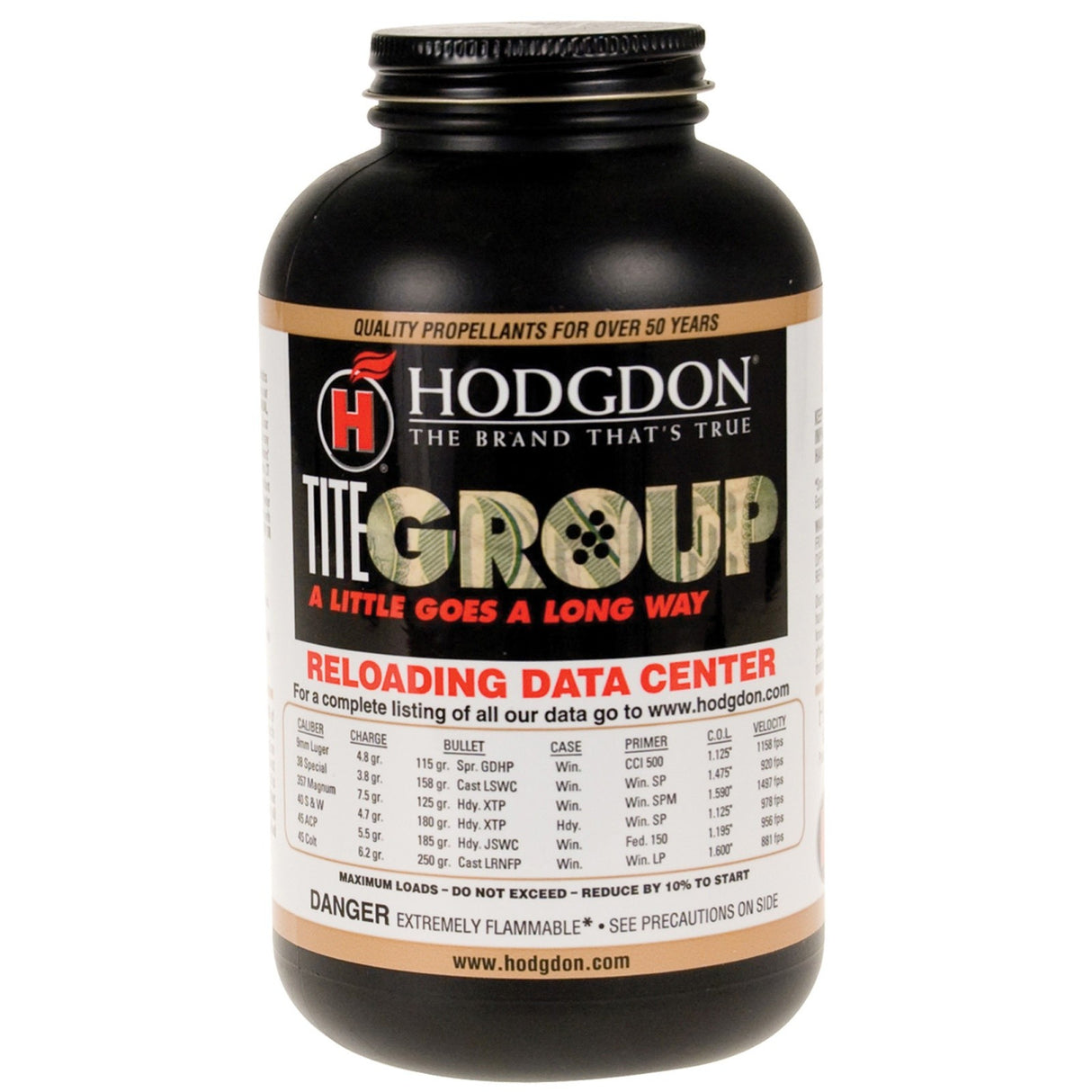 POUDRE À CANON HODGDON TITEGROUP SANS FUMÉE