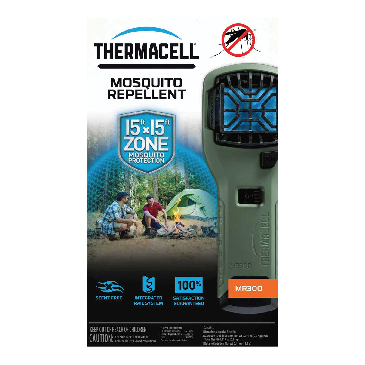 THERMACELL RÉPULSIF PORTABLE CONTRE LES MOUSTIQUES - DEUX MODÈLES DISPONIBLES