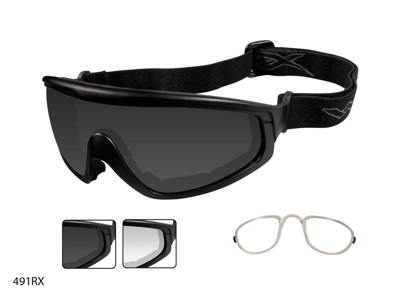 Wiley x CQC Goggles avec protection à grande vitesse