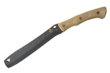 BUCK KNIFE COMPADRE (FROE), BROWN, HANDLE, COBALT (GRAY)