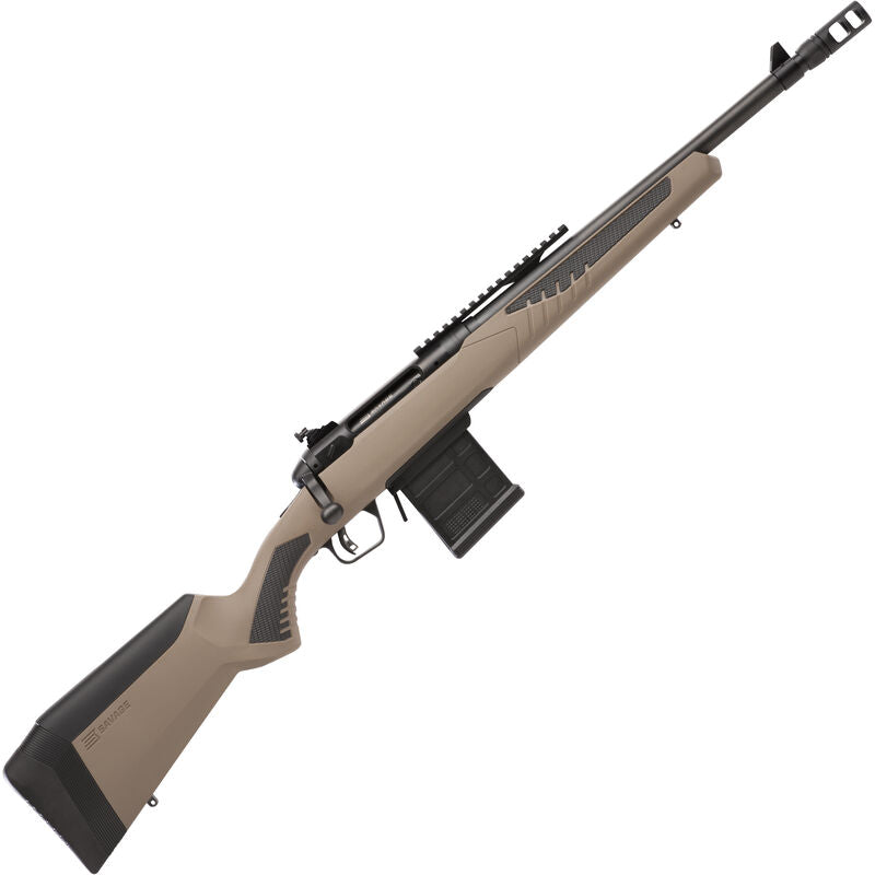 Savage 110 Scout Bolt Action Rifle .308 GAGNER 16,5 "Barrel 10 rounds synthétiques ACCUFIT ACCUFIT ACCUSTOCK BBL