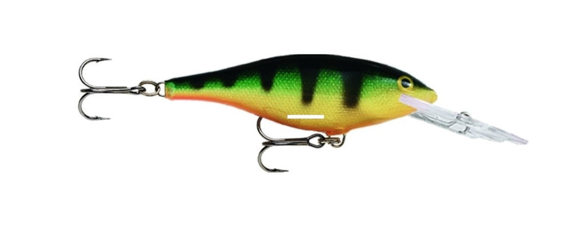 Rapala SR05P Shad Rap Rap Crank Bait, 2 "- 3/16 oz, perchoir, flottant