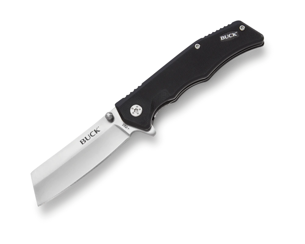 BUCK KNIFE TRUNK BLACK G10 HANDLE