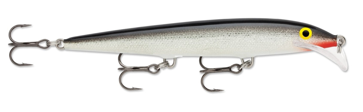 Rapala SCRM11S Scatter Rap Minnow - 4 3/8", 3/16 oz, Silver, Floating