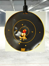 PRO-SHOT SPLATTERSHOT 12" ORANGE BULLSEYE TARGET - 12 PACK