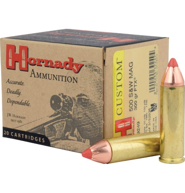 Hornady 500 S&W Magnum FTX