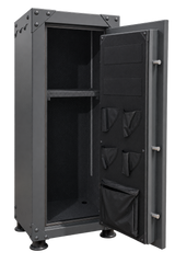GUN SAFE GREY, 14 GUN CAPACITY WITH ELECTRONIC LOCK