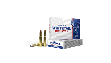 NOSLER SOLID BASE® WHITETAIL COUNTRY™ AMMUNITION - AVAILABLE IN 30-06 SPRG, 30-30 WIN & 308 WIN