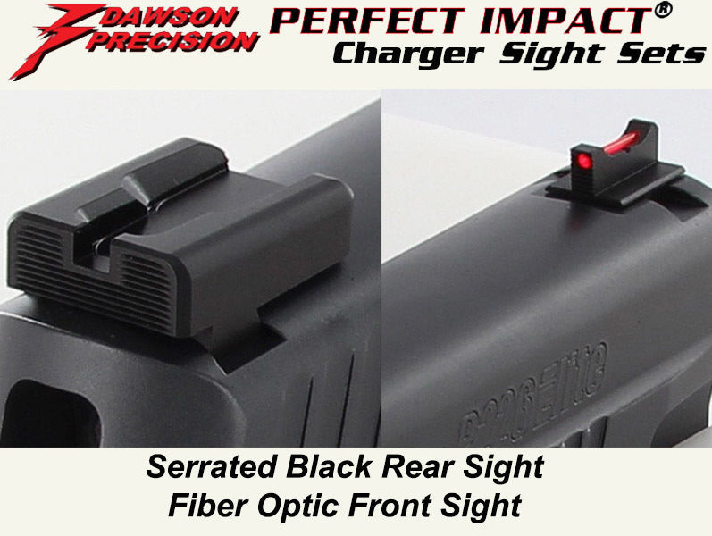 Dawson Precision Sig Dark Elite Charger Fixed Sight Set