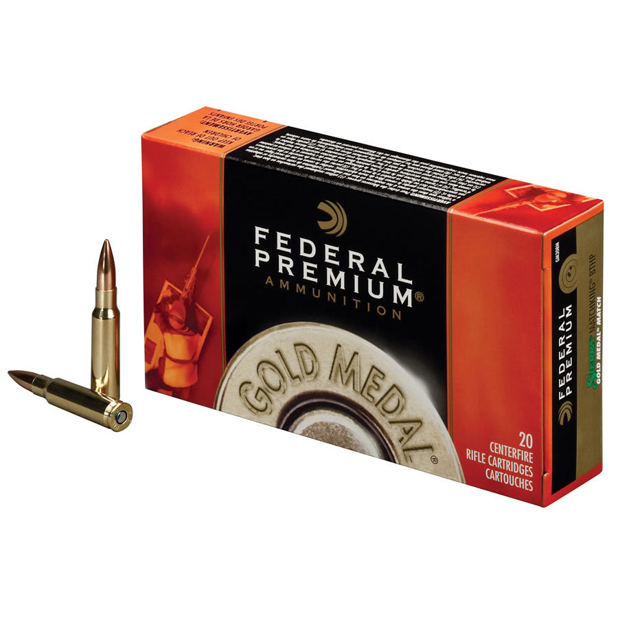 Federal Premium Gold Medal Match .338 Lapua Magnum Sierra MatchKing