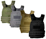 CRAFM TACTICAL VEST, 600D NYLON, NO POUCH - PLATES CARRIER