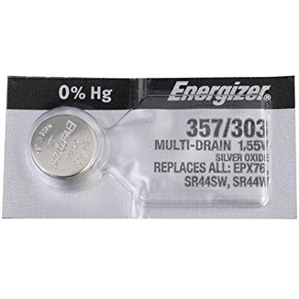 Energizer 357 / 303 SR44 AG13 Silver Oxide Battery