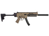 Armes de sport allemandes - GSG-16 Carbine Ria 22lr 16.25 "Syn 22 Rounds - Couleurs différentes