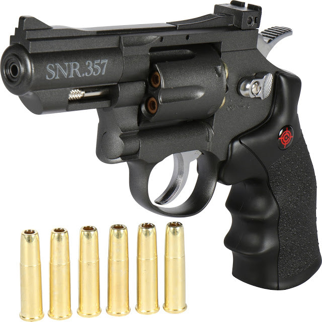 CROSMAN SNR357 CO2 DUAL AMMO FULL METAL REVOLVER