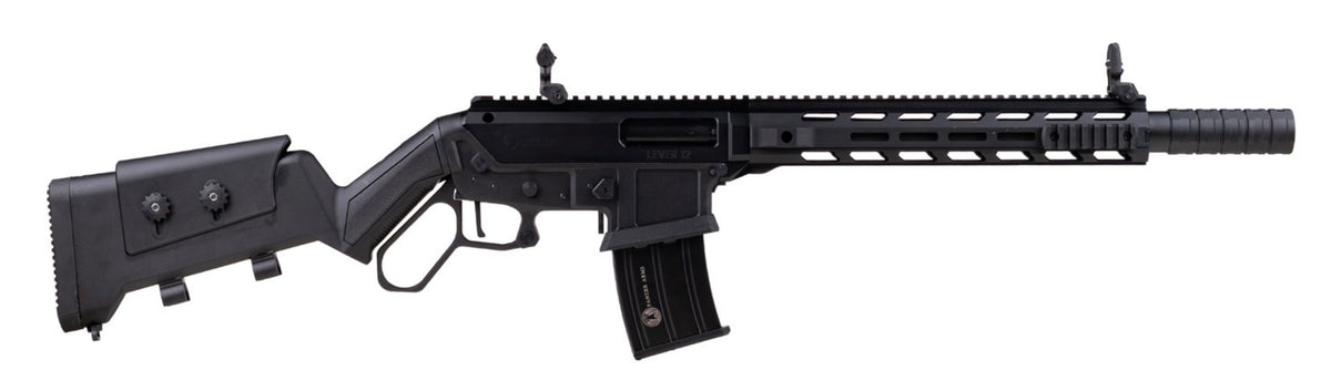 EGE ARMS LEVAR12S LEVER ACTION 12GA 10.6" BLACK SYNTHETIC