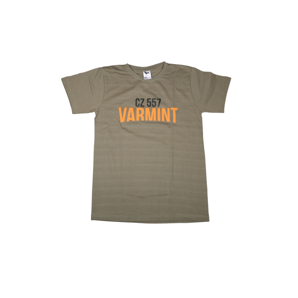 CZ T-Shirt CZ557 Varmint - Olive