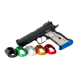 Composants de boss CZ Shadow 2 Mag-Well en aluminium