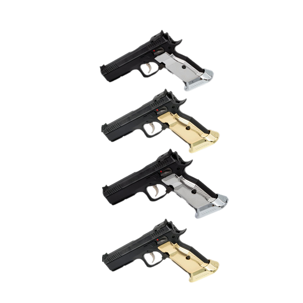 Composants de boss CZ Shadow 2 Brass Courts compatibles Mag-Well