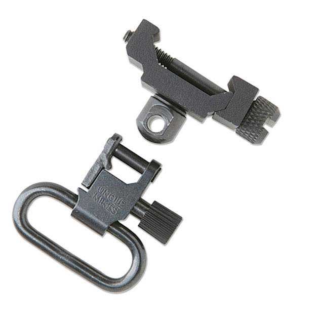 UNCLE MIKES TACTICAL QUICK DETACHABLE SUPER SWIVEL - FITS : PICATINNY AND WEAVER STYLE RAILS. FITS 1" SLING