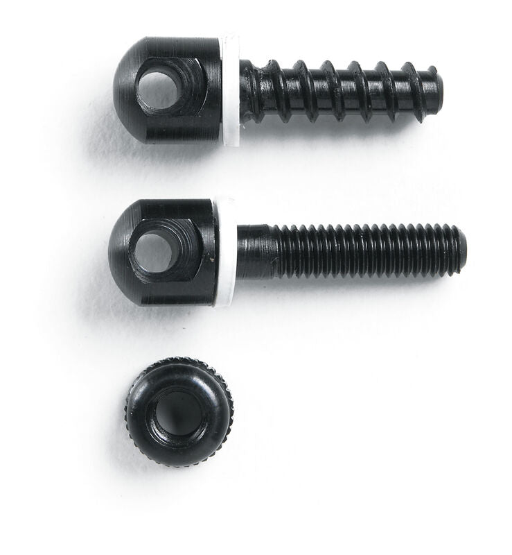 UNCLE MIKES QUICK DETACHABLE SWIVEL BASE SET - 7/8" MACHINE SCREW / 3/4" WOOD SCREW - FITS : MOST BOLT ACTION RIFLES