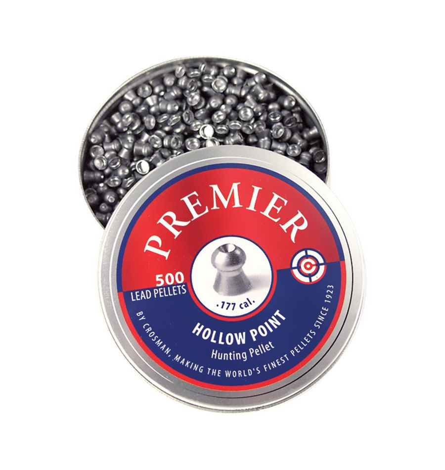 Crosman Pellets Premier Hollow Point .177 P 7.9 gr 500 count