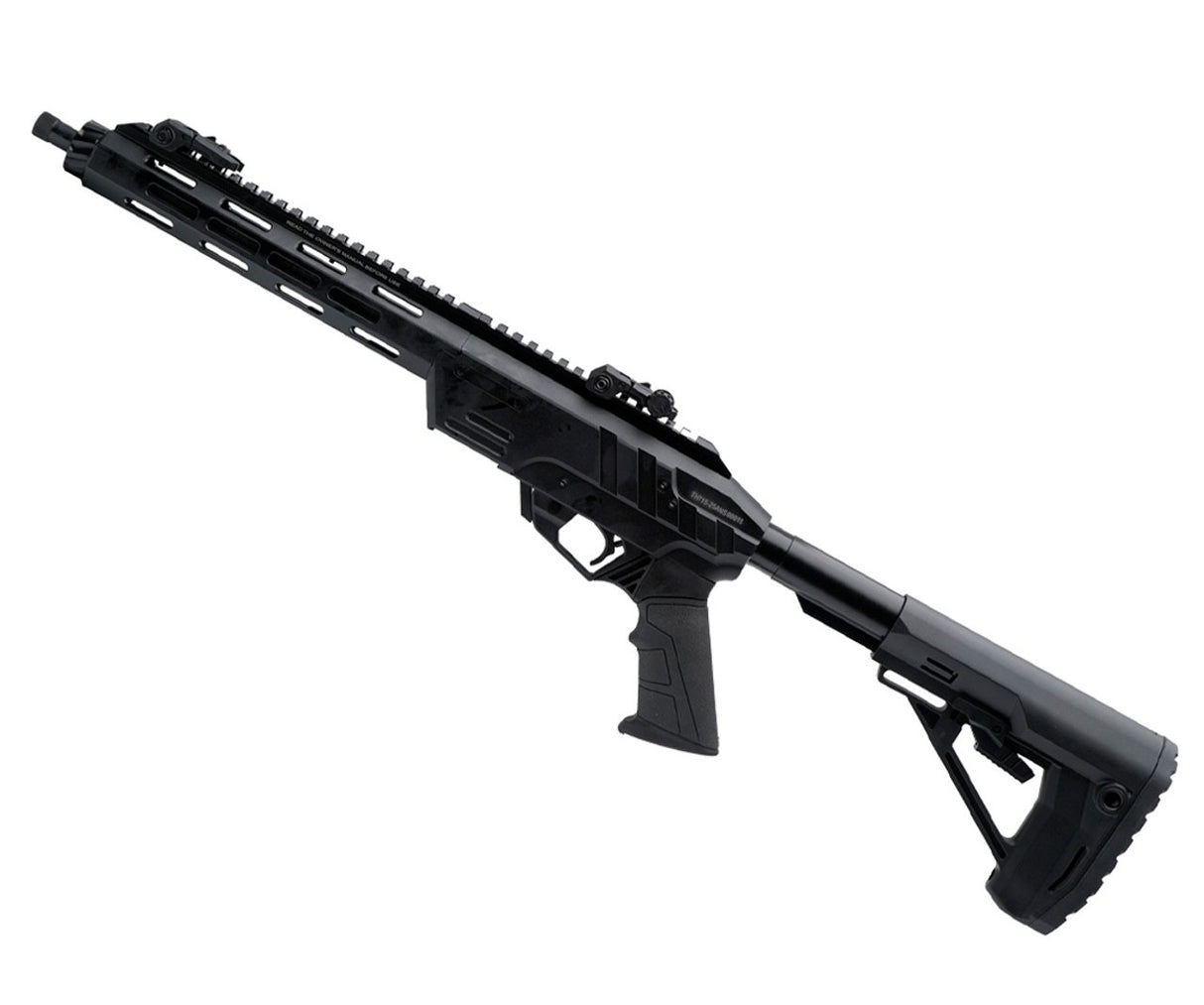 CARABINE ADLER RF224 TACTICAL 22LR GRIS 11,7" 2 CHARGEURS RUGER 10/22, GARDE-MAIN M-LOK, POIGNÉE PISTOLET AR, ORGANES DE VISÉE RABATTABLES, CROSSE AR MIL-SPEC ET TUBE DE CROSSE, ADAPTATEUR DE CHARGEUR - DIVERSES COULEURS DISPONIBLES