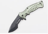 FOLDING KNIFE BLADE 3CR13 BLADE - BLACK FINISH