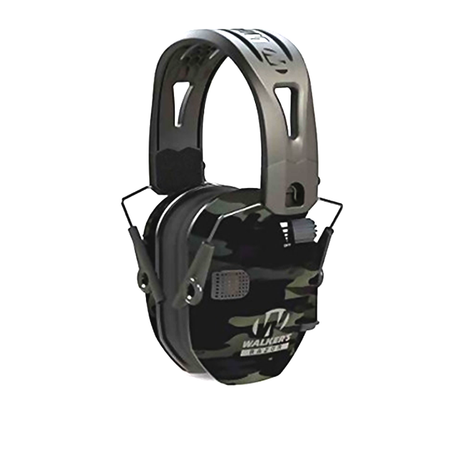 Walkers Razor Electronic Eart Muffs avec bandeau en caoutchouc