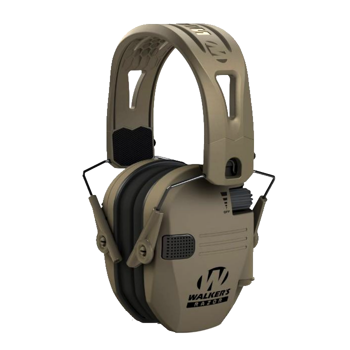 WALKERS Razor ELECTRONIC Ear Muffs with Rubber Headband