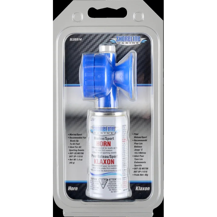 SHORELINE MARINE SL55514 AIR HORN MINI ECO 1.4OZ – CRAFM