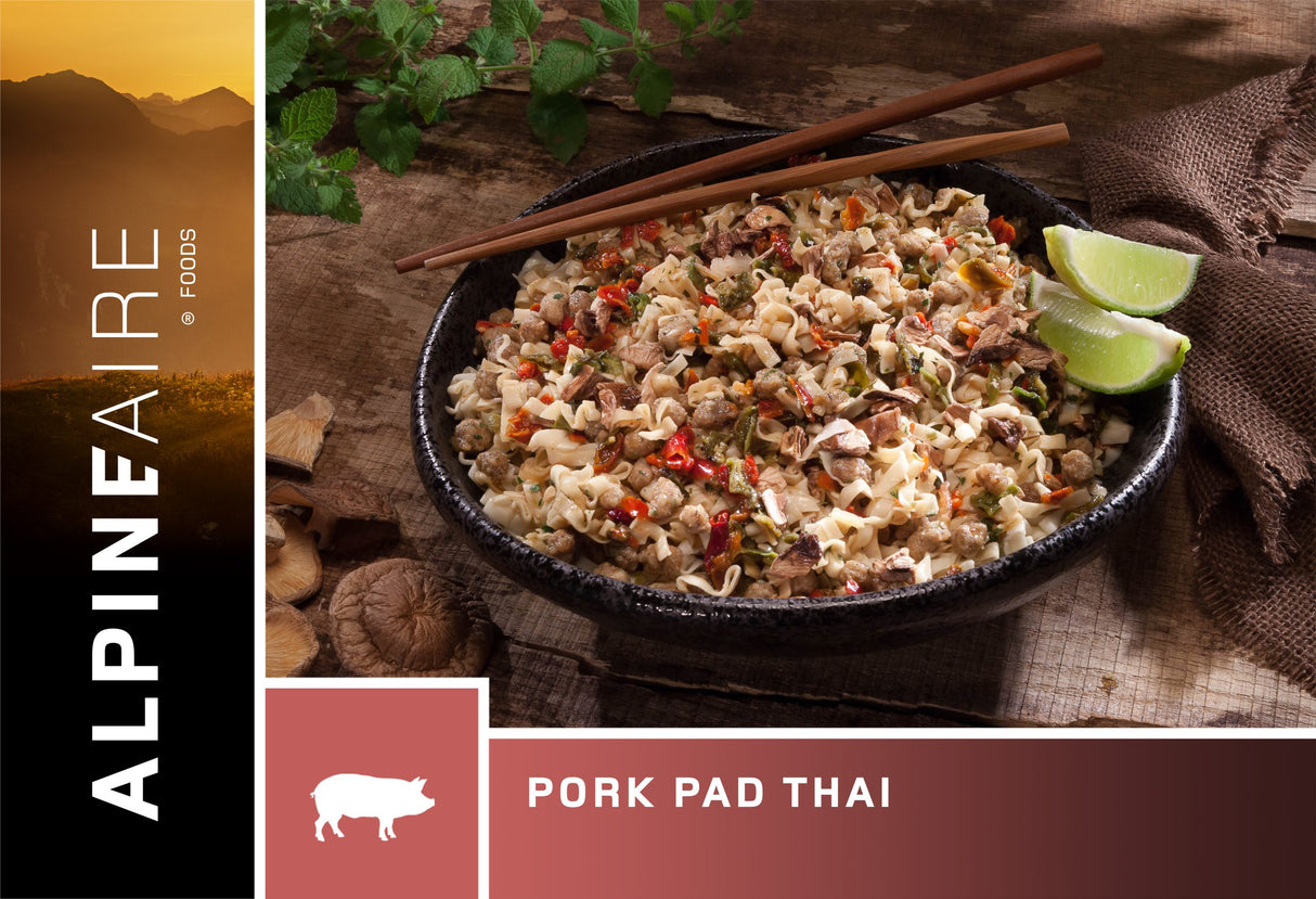 Katadyn alpineaire pad thai avec porc