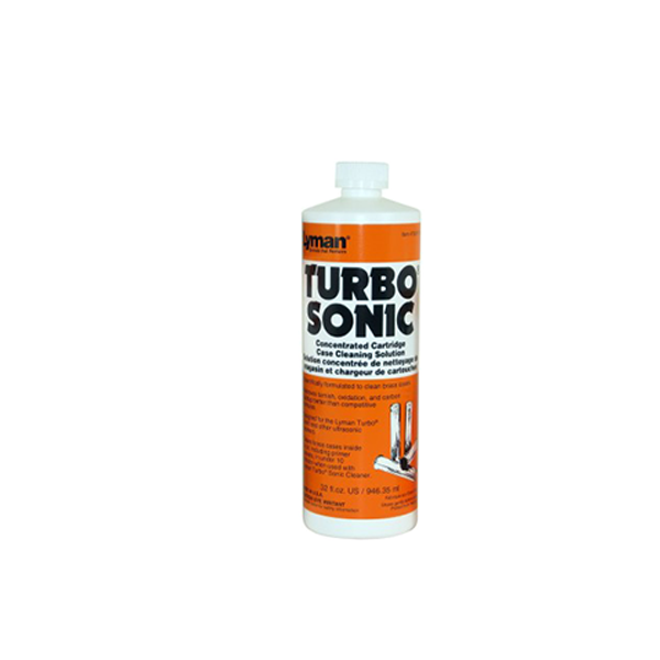 LYMAN  TURBO  SONIC CLEANING  SOLUTION 32OZ