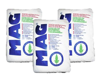 MAG ICE MELTER - SALT - FLAKES OR PELLETS - BAG OF 22.68 KG