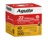 Aguila Ammunition .22lr - différents types