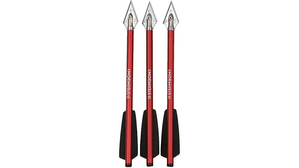 STEAMBOW 0000250 AR-SERIES BROADHEAD ARROWS - SET OF 3