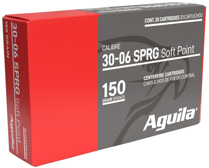 Aguila 30-06 SPRG (Springfield) Interlock 150gr - 20 RDS / Box