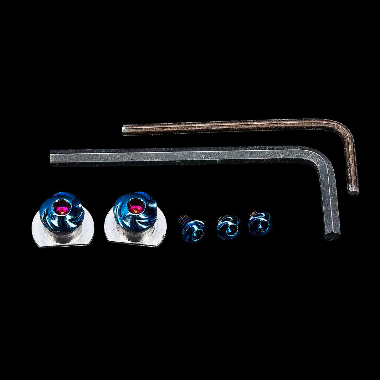 DRAGON BALL HI-CAP GRIP SCREW KIT BLUE, OPTION: MATCHING MAG RELEASE SCREW