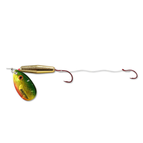 NORTHLAND BAITFISH FLOAT'N SPIN 60 SNELL, #4 BD, #4 HK - DIFFERENT COLORS AVAILABLE