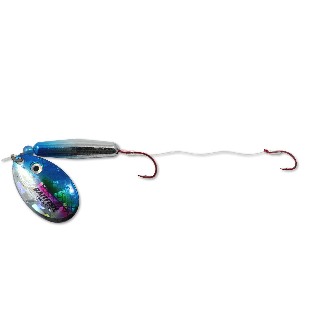 NORTHLAND BAITFISH FLOAT'N SPIN 60 SNELL, #4 BD, #4 HK - DIFFERENT COLORS AVAILABLE