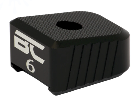 BOSS COMPONENTS 2011 IPSC OPEN DIVISION ALUMINIUM DOUBLE STACK MAGAZINE BASE PAD  - DIFFERENT COLORS AND QUANTITIES AVAILABLE