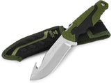 BUCK KNIFE HDL PURSUIT, LG FIXED, GUTHOOK