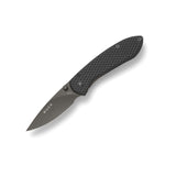 BUCK KNIFE NOBLEMAN, CARBON FIBER HANDLE, TITANIUM BLADE, BOX