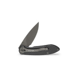 BUCK KNIFE NOBLEMAN, CARBON FIBER HANDLE, TITANIUM BLADE, BOX