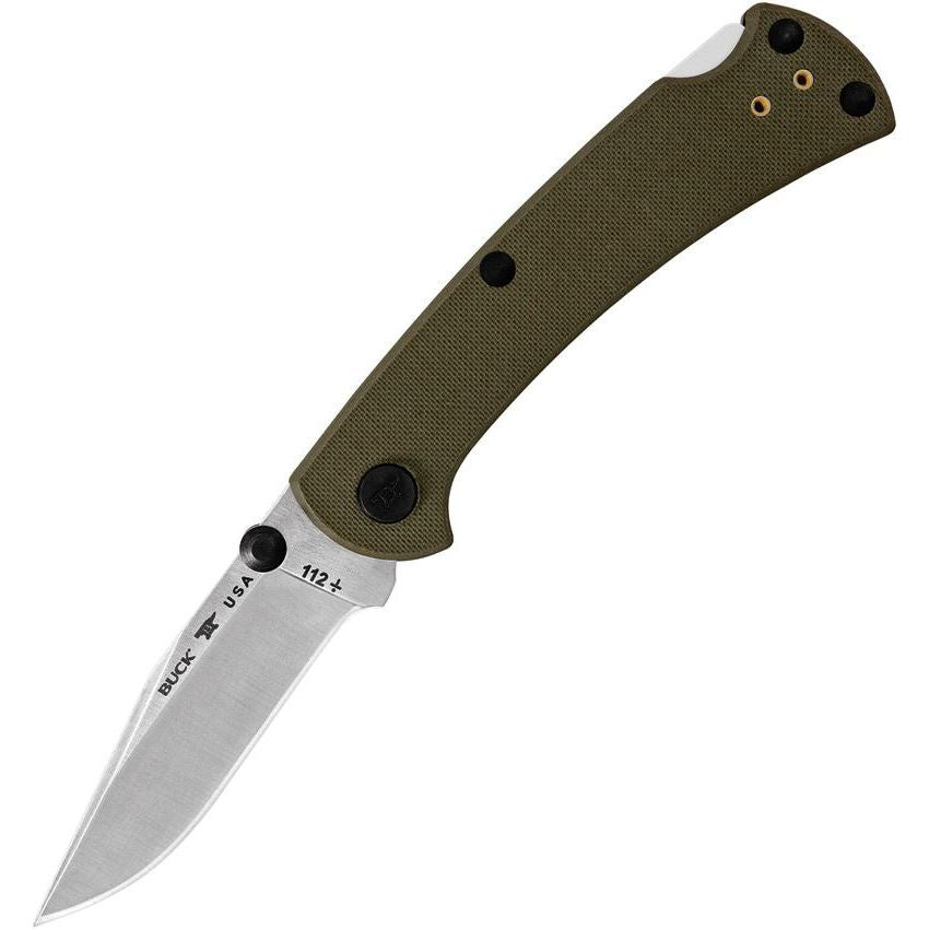 BUCK KNIFE SLIM PRO TRX, G10, OD GREEN