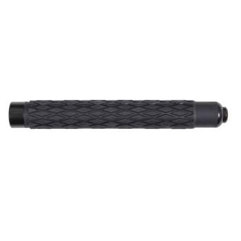 BLACK 21" EXPANDABLE RUBBER GRIP BATON