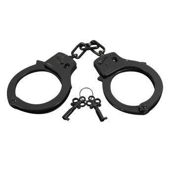 STEEL HANDCUFFS - TWO COLORS AVAILABLE